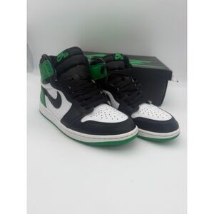 Air Jordan 1 Retro High OG Lucky Green Black White DZ5485-031 Mens Size 9